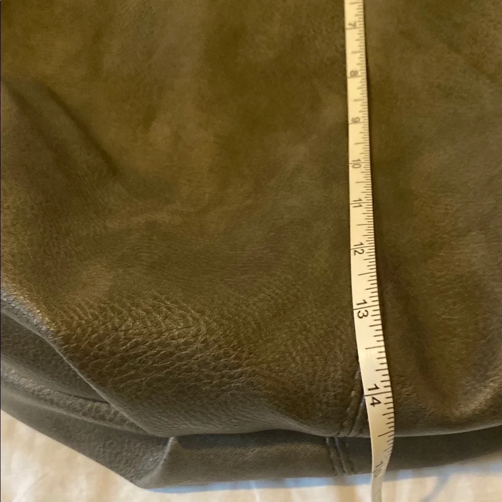 Gussaci Gray Hobo Bag